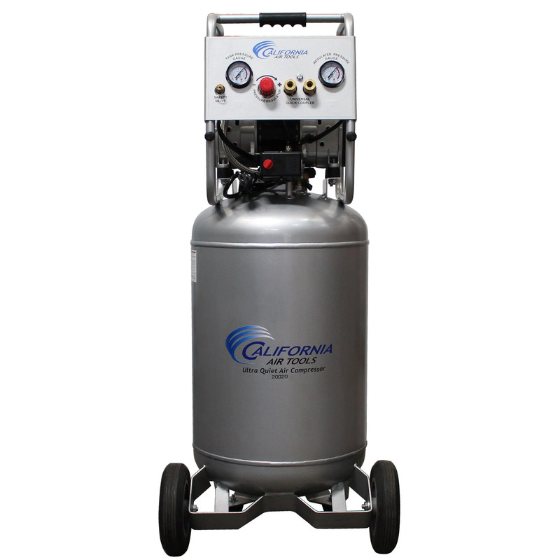2HP 20 Gallon Oil-Free Steel Tank Air Compressor